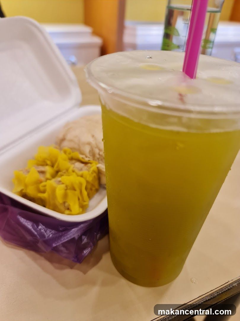 Food and Drink at Counter