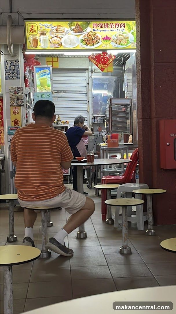 Interior of a snack cafe