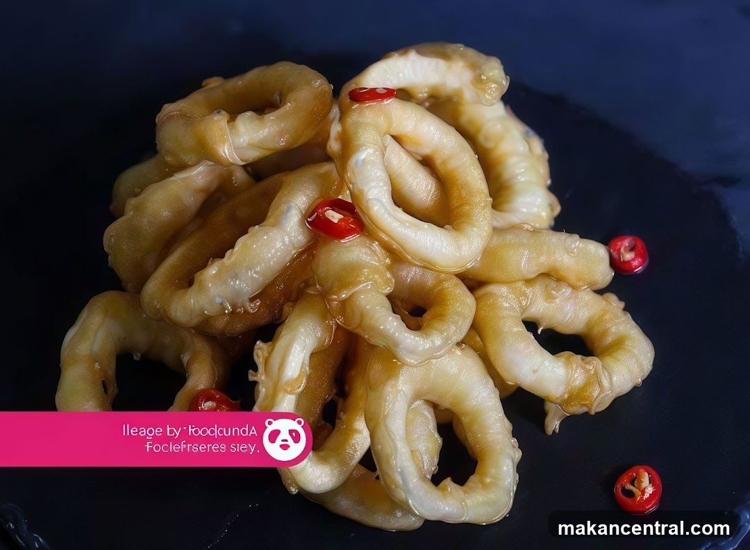 Marinated Squid Rings with Chili