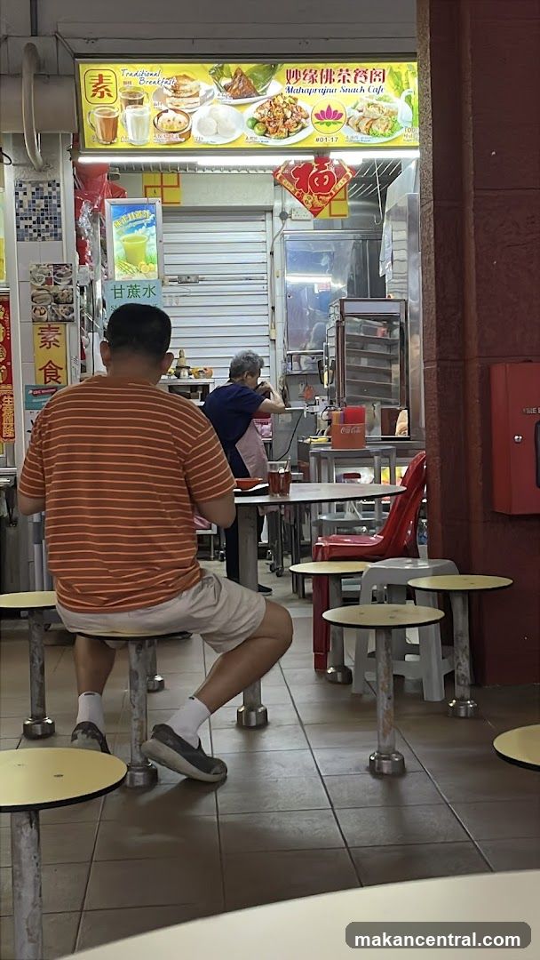 Interior of a snack cafe