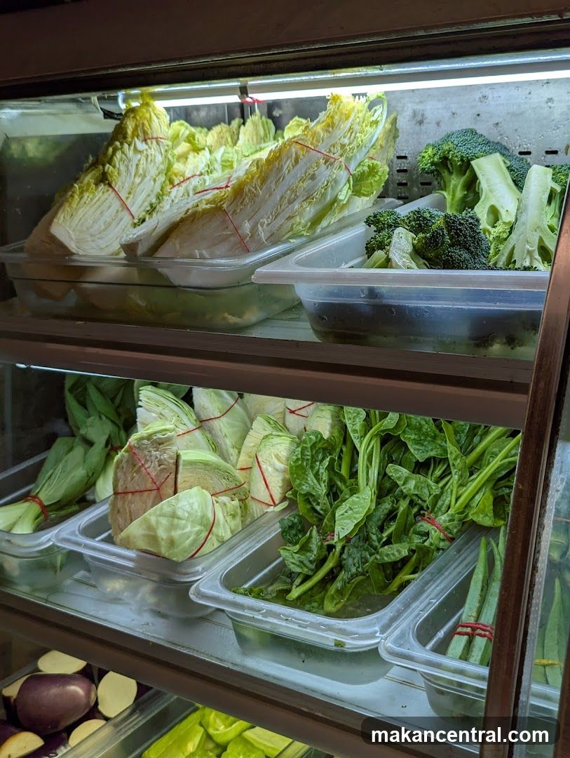 Vegetable Display Case