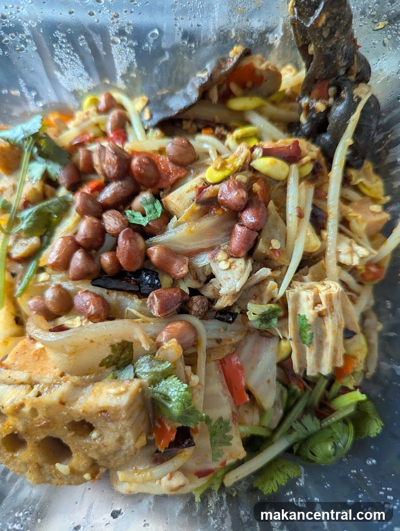 Food dish in container