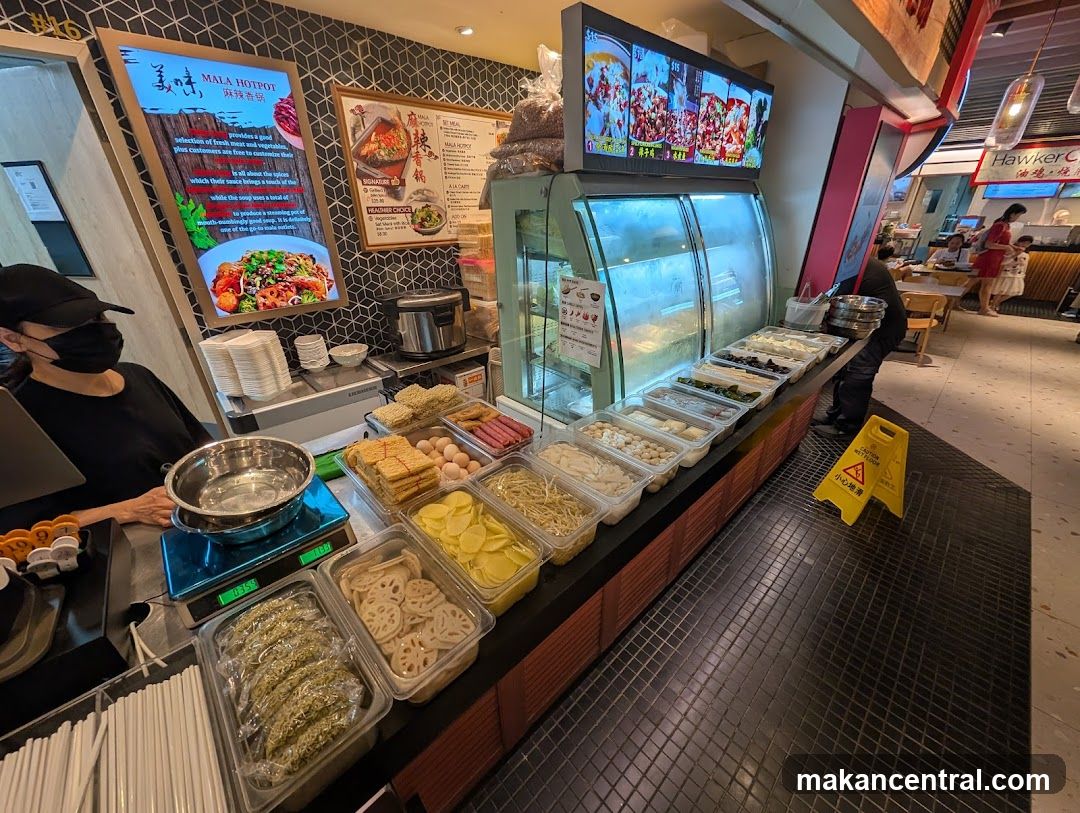 Mala Hotpot Counter Interior