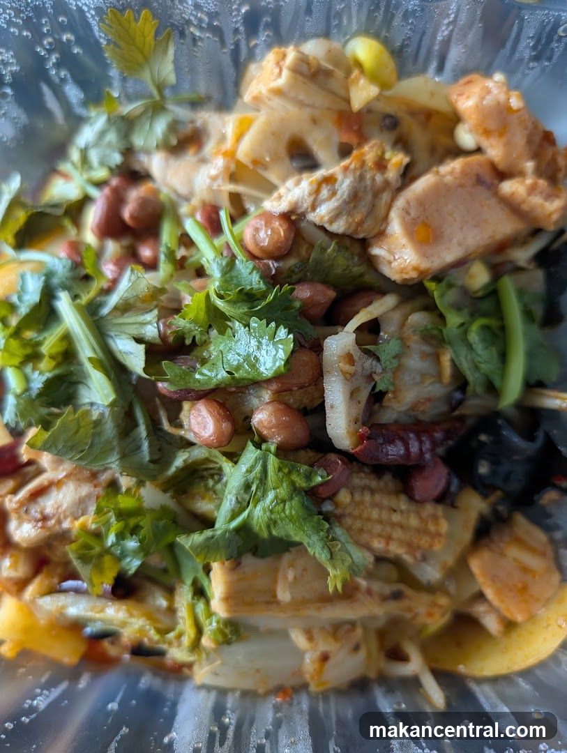Food in container