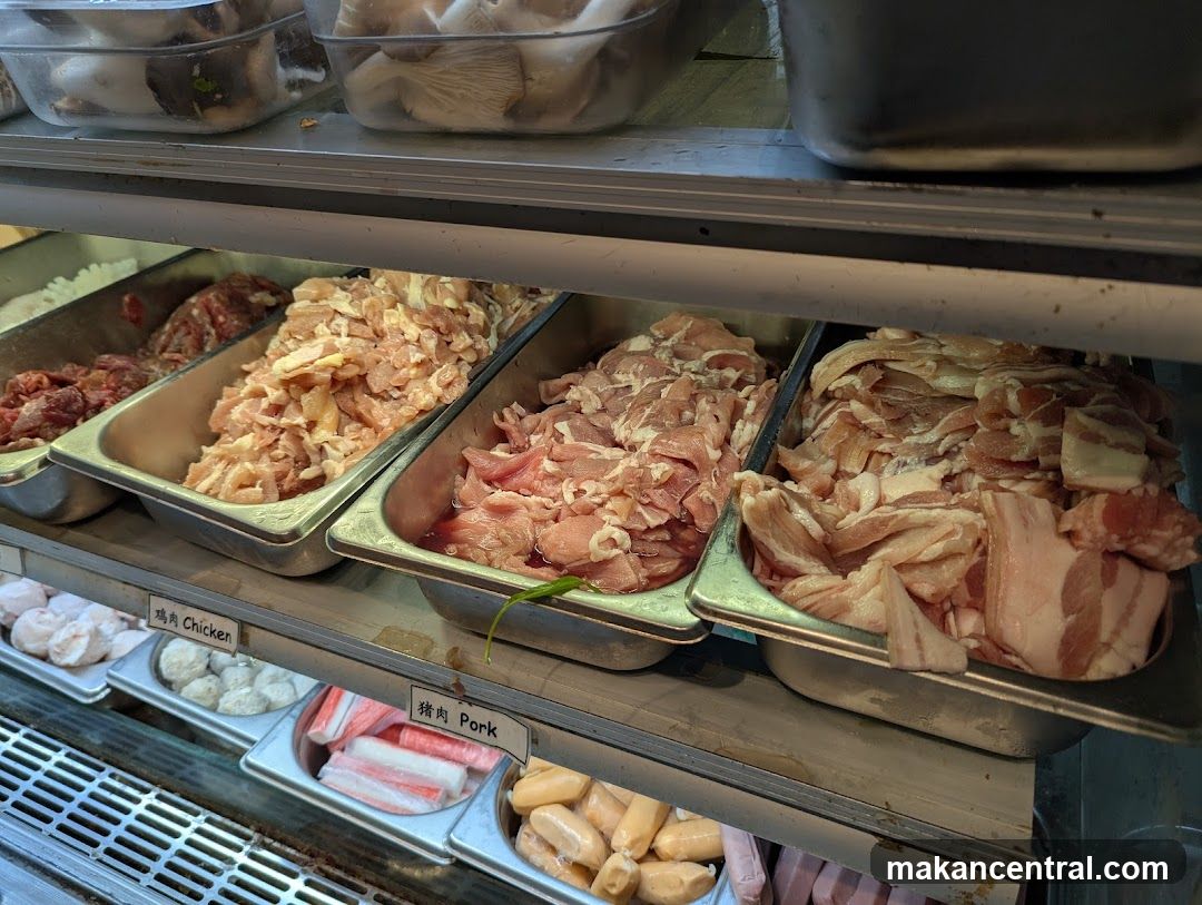 Meat Display in Refrigerated Case