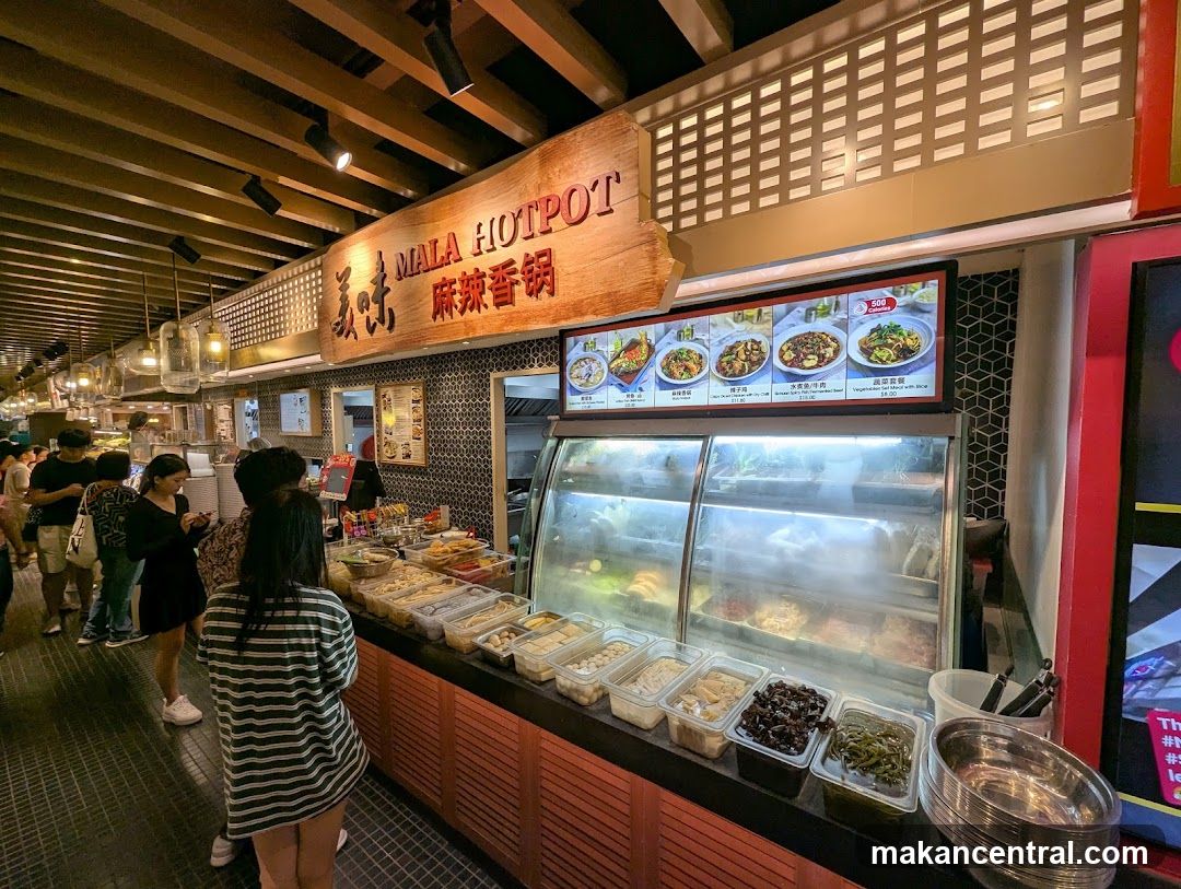 Mala Hotpot stall interior