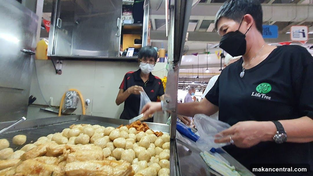 Food stall interior
