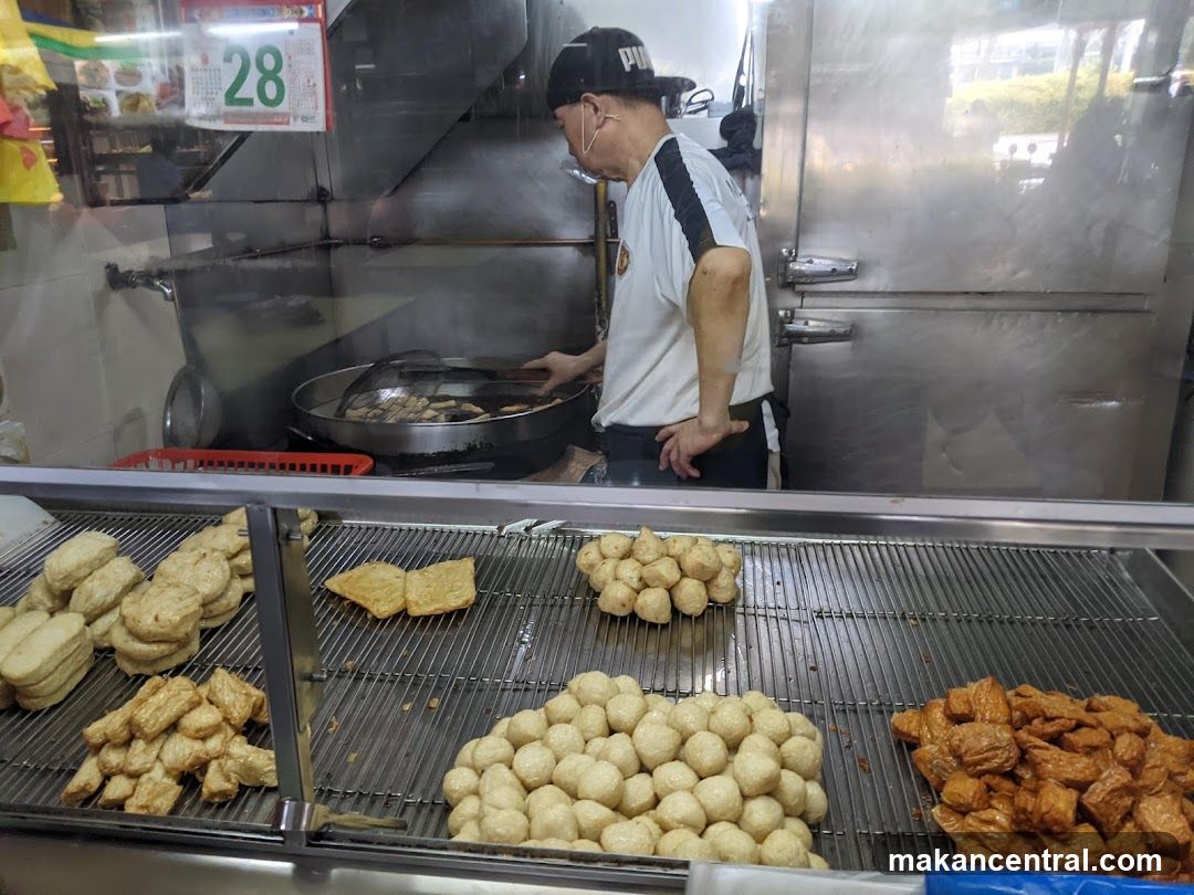 Food stall interior