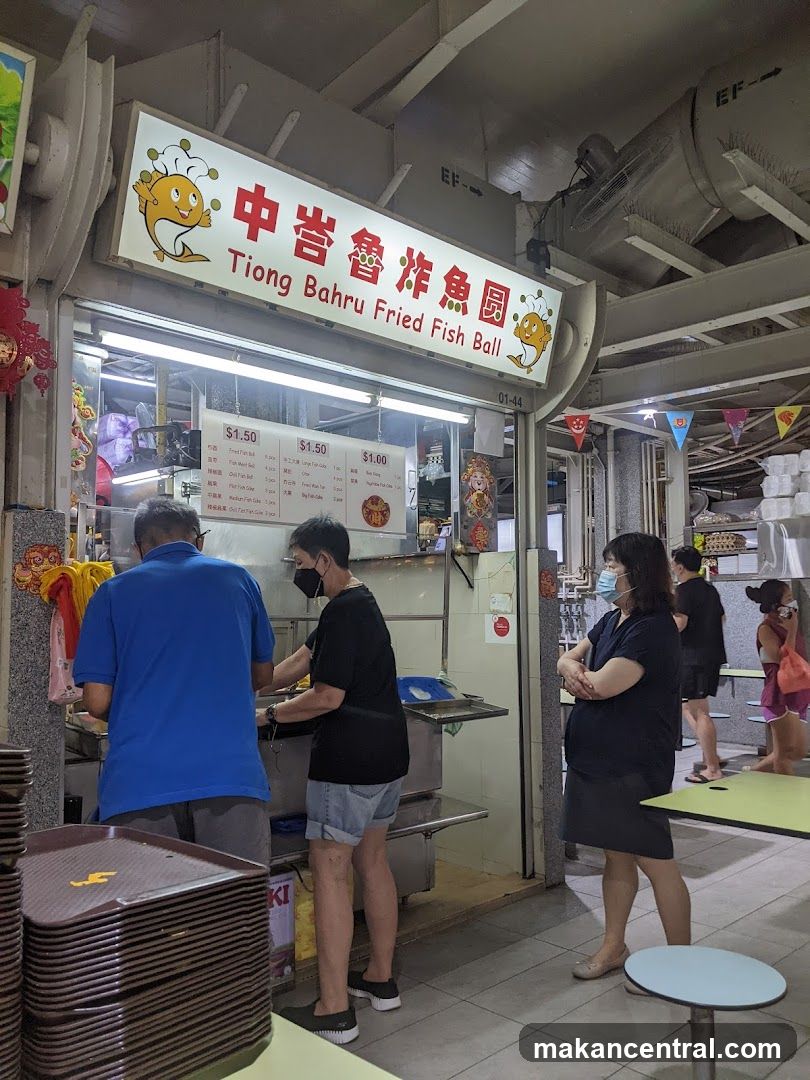 Tiong Bahru Fried Fish Ball stall