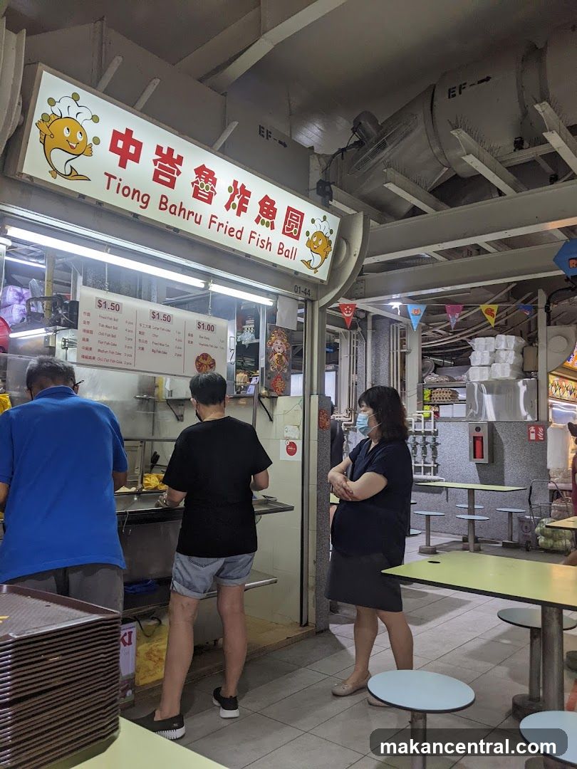 Tiong Bahru Fried Fish Ball stall