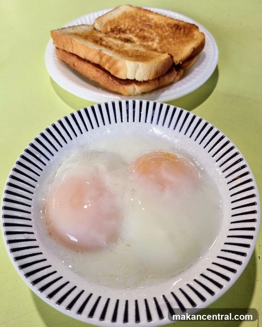 Food served at a table
