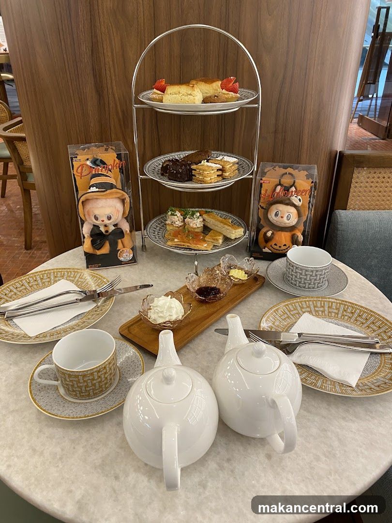 Tea Service Setup