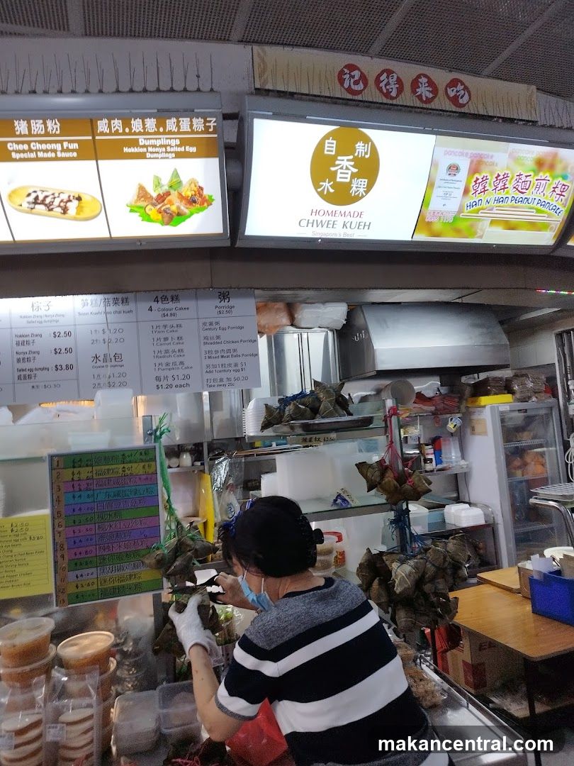 Food stall interior
