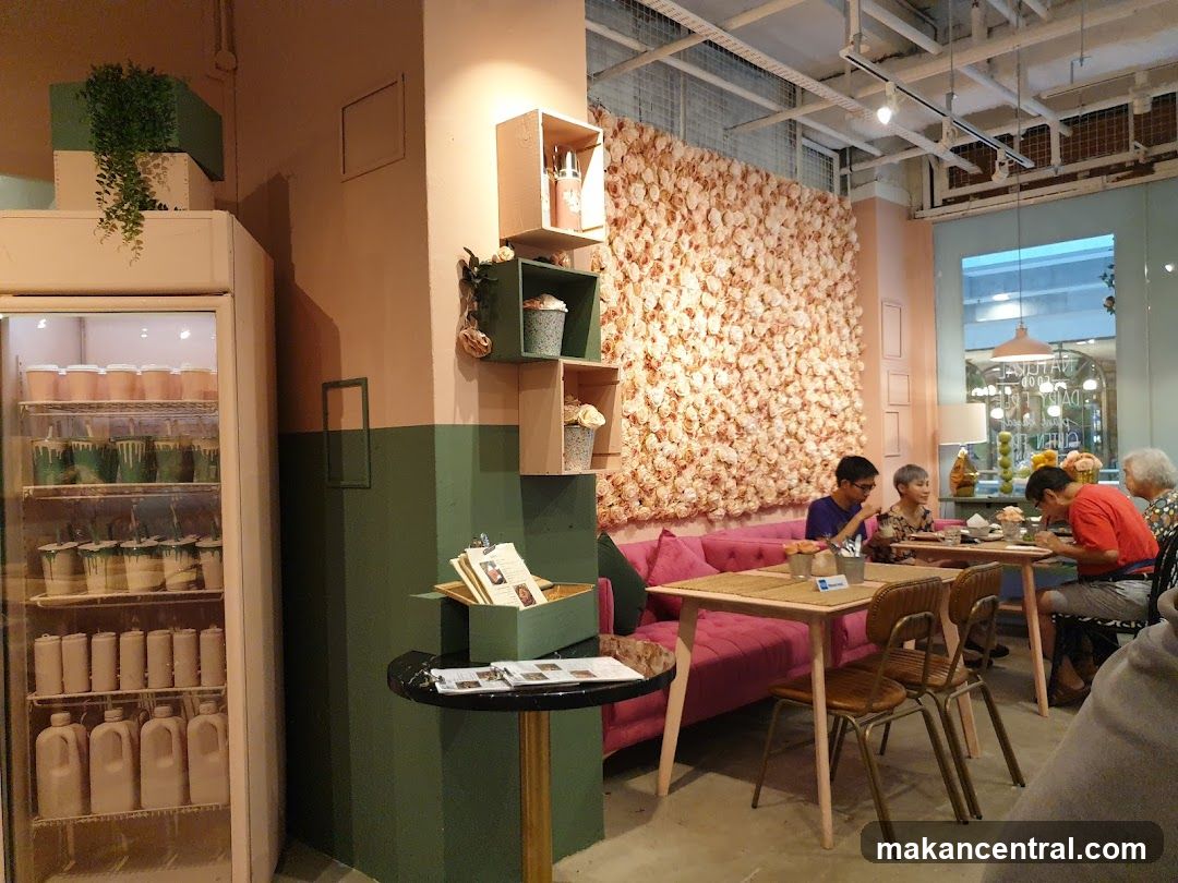 Interior of a café or restaurant