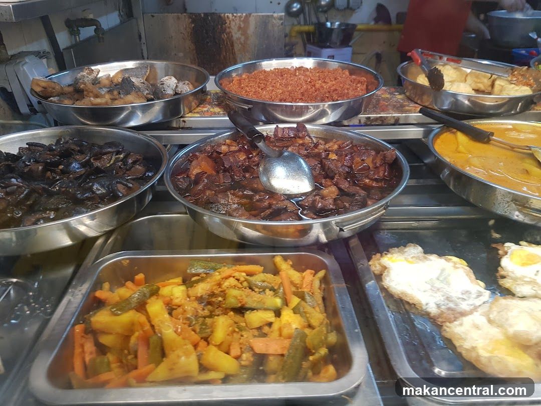 Food stall display