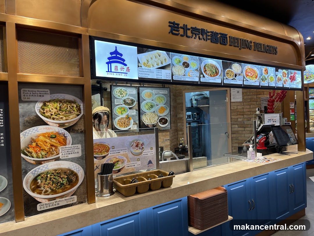 Beijing Delights Food Stall Interior