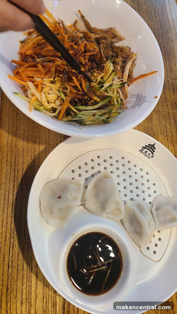 Food served at a restaurant