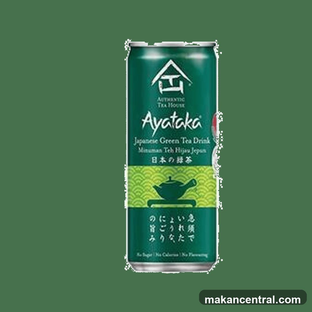 Ayataka Japanese Green Tea Drink Can