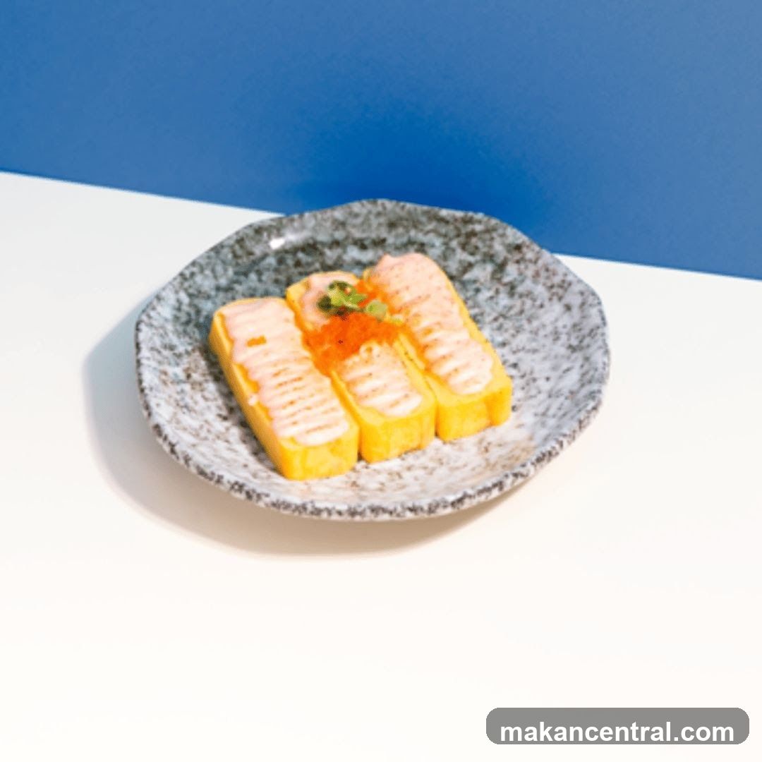 Sushi Dish on Plate