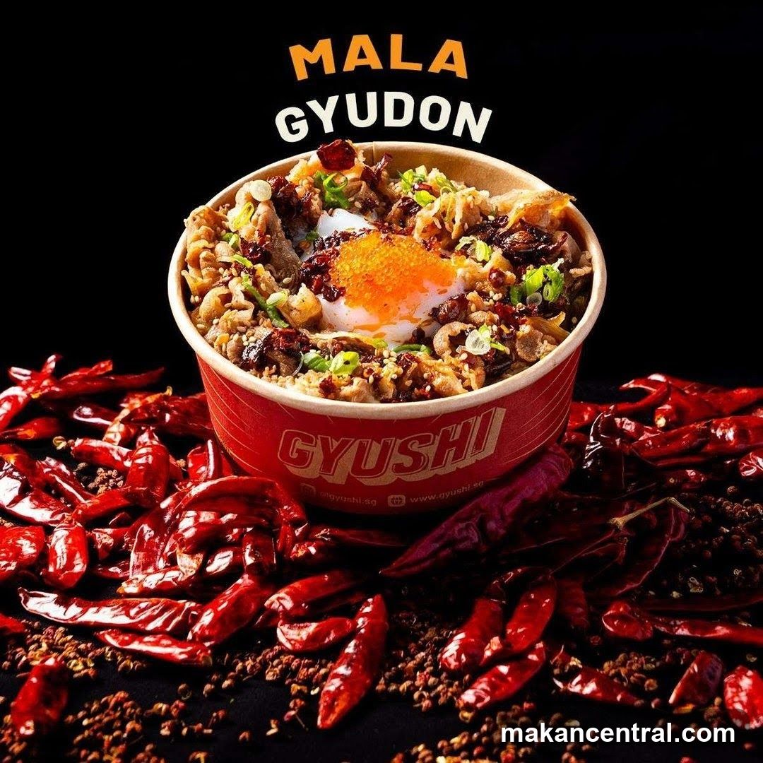 Mala Gyudon advertisement