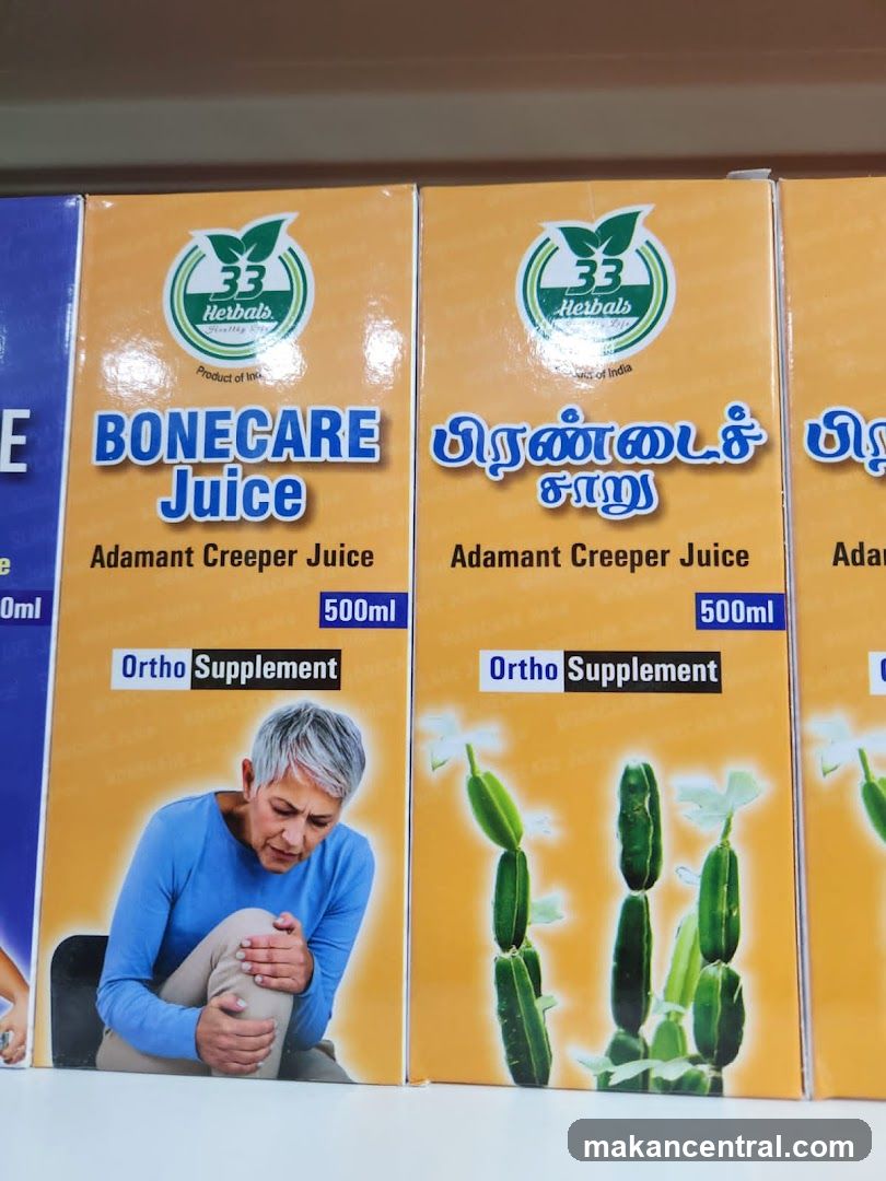 Bonecare Juice Product Packaging