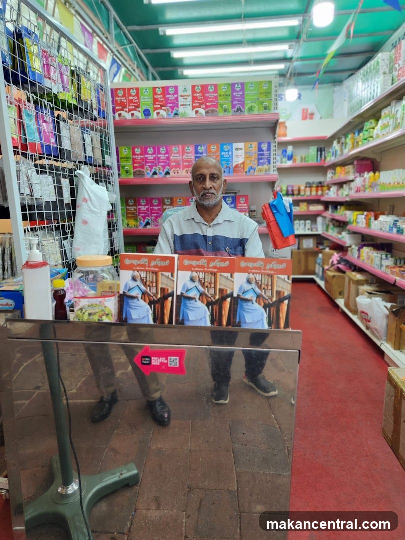 Store Interior with Shopkeeper
