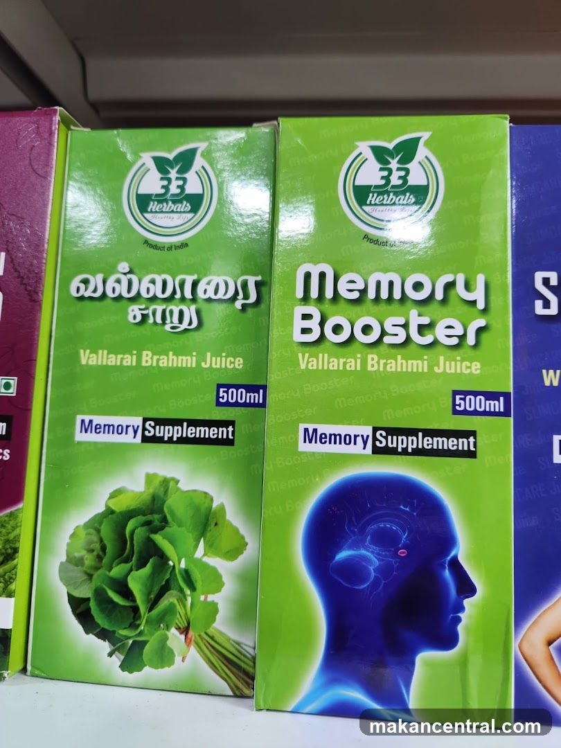 Vallarai Brahmi Juice Product Boxes