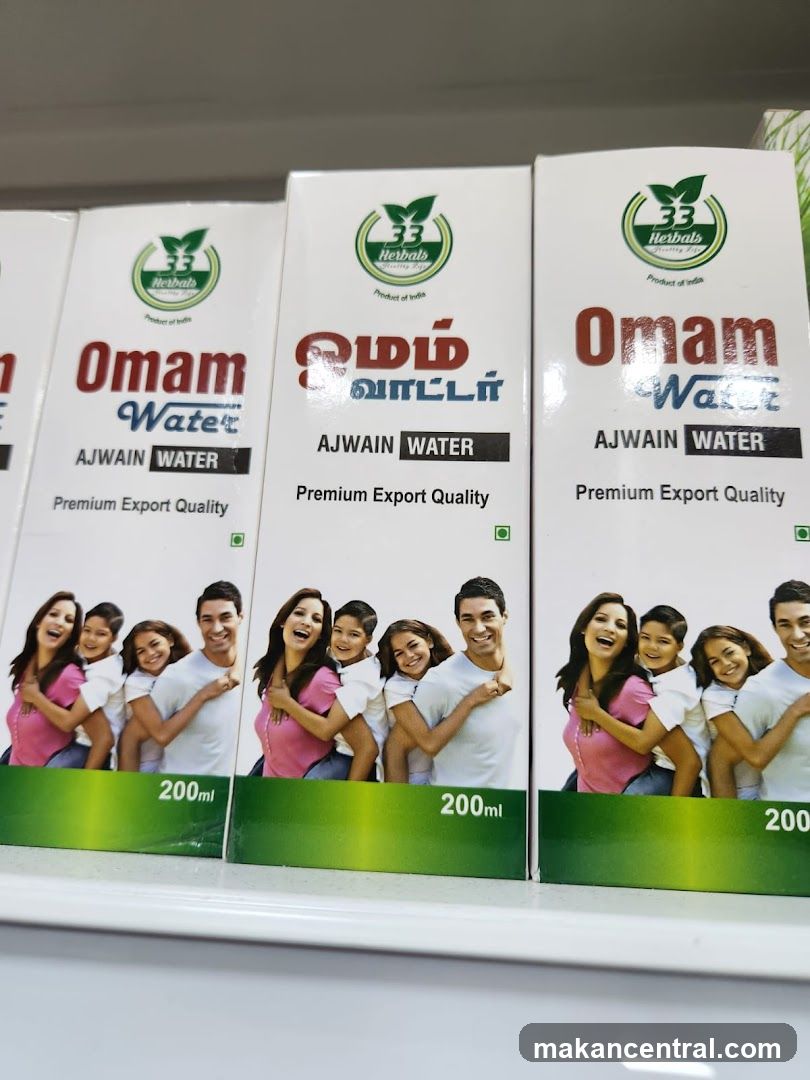 Ajwain Water Product Boxes