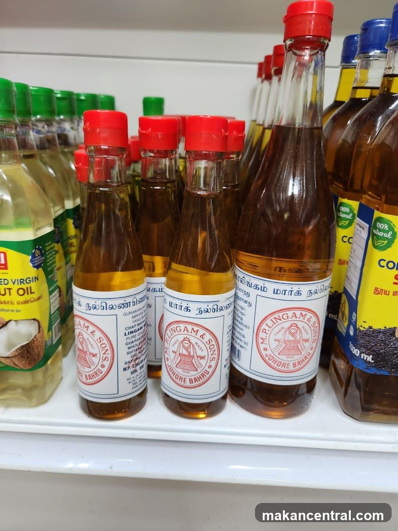Store Shelf with Cooking Oils