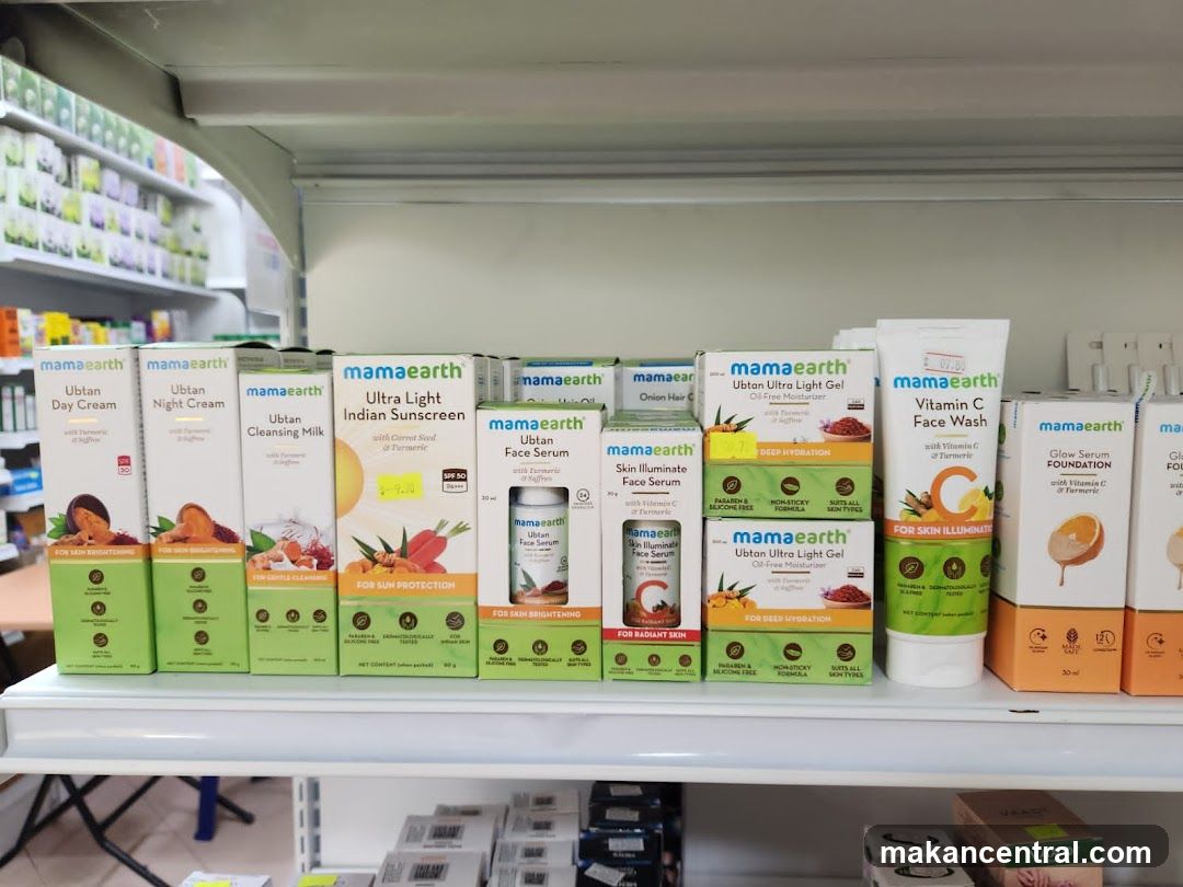 Mamaearth Products Display