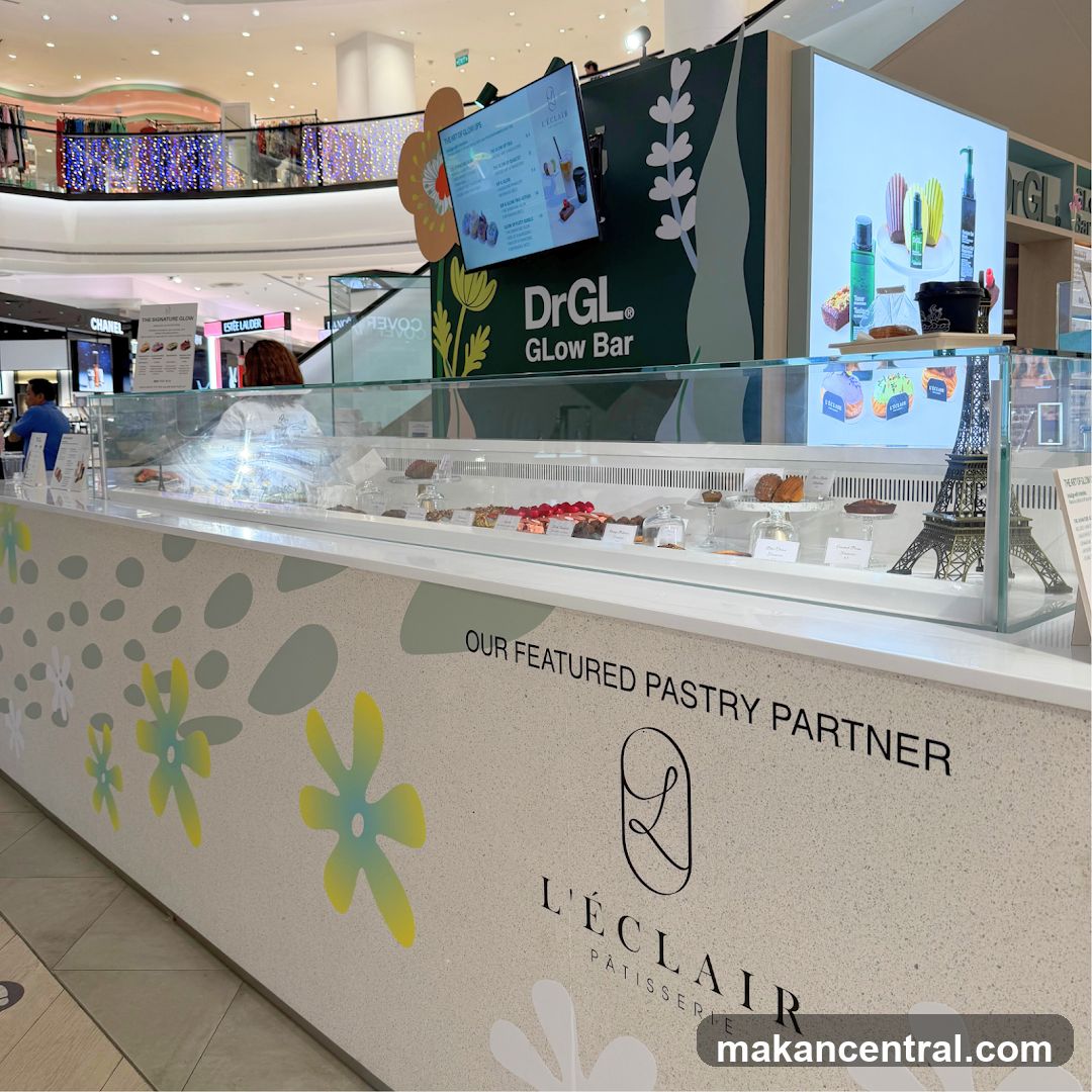 DrGL GLow Bar & L'Éclair Patisserie Collaboration