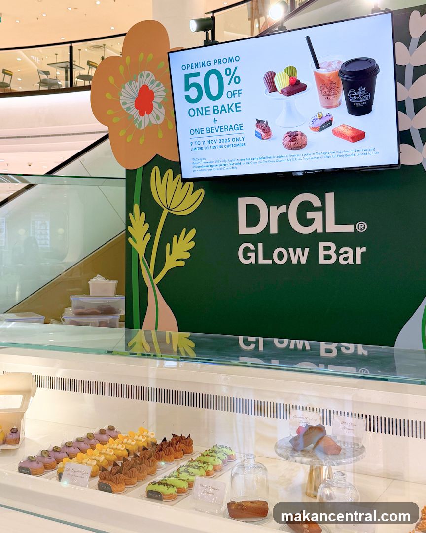 DrGL® Glow Bar promotional display