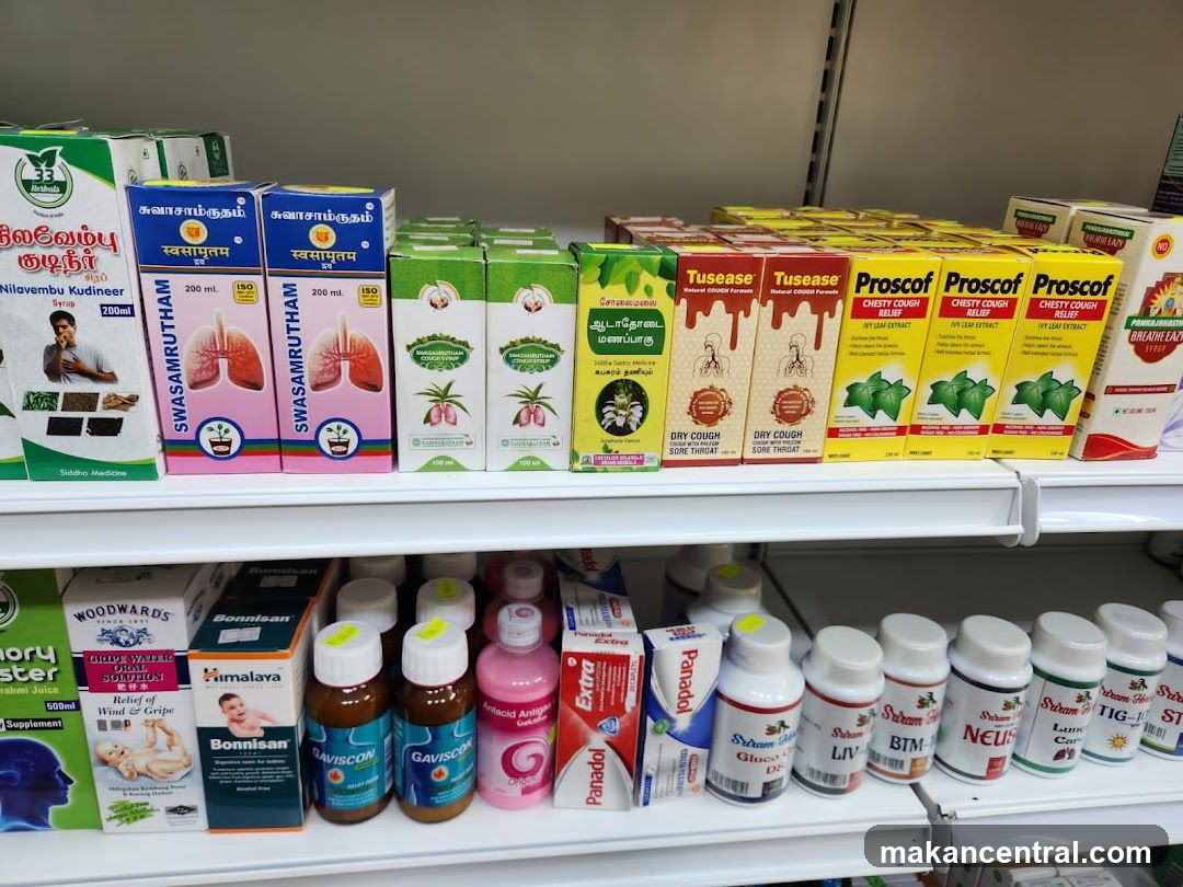 Pharmacy Shelf Display