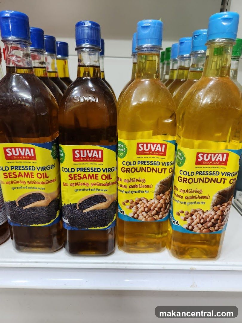SUVAI Cold Pressed Virgin Oils on Shelf