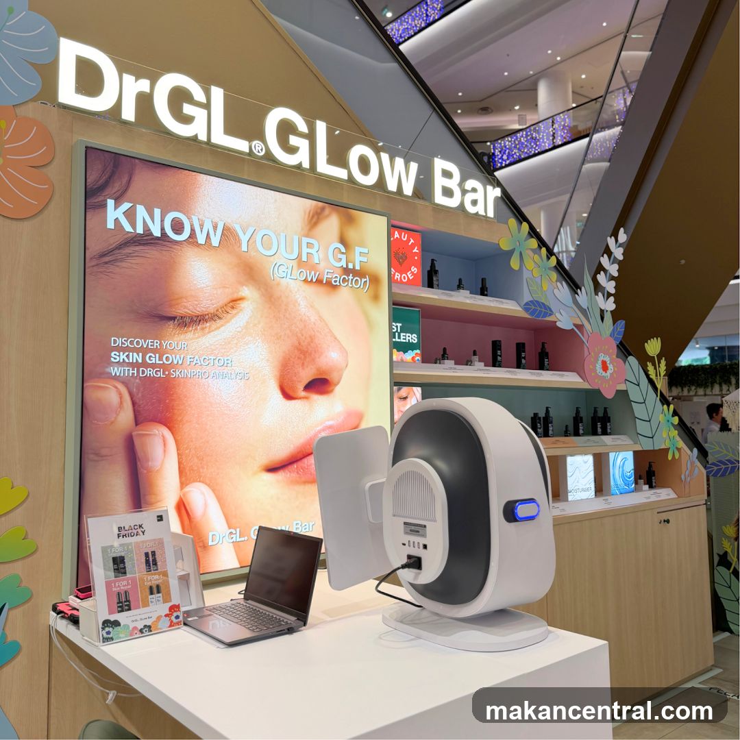 DrGL GLow Bar Storefront Interior