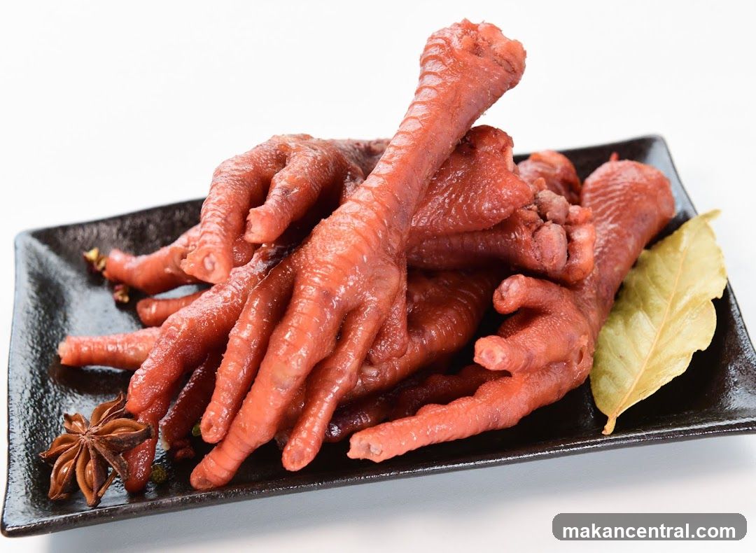 Chicken Feet on Plate