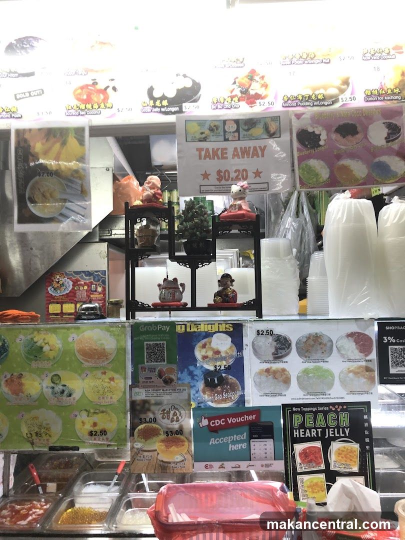 Food stall interior
