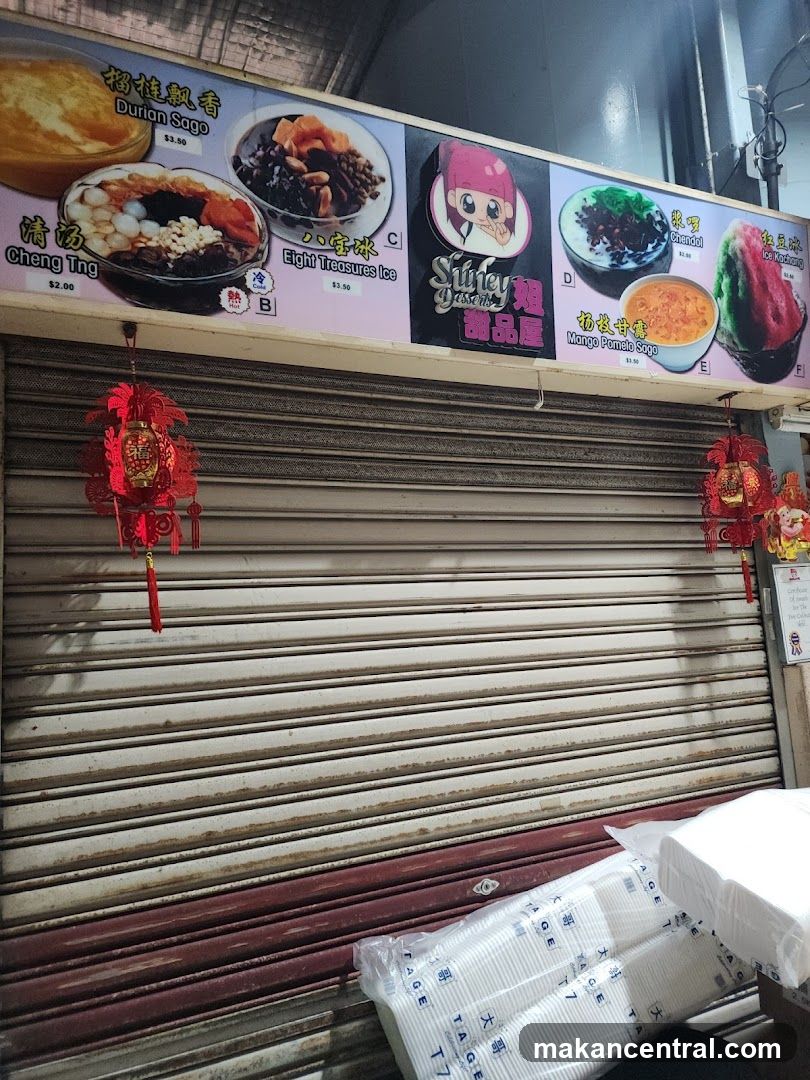 Closed Shopfront with Menu Board