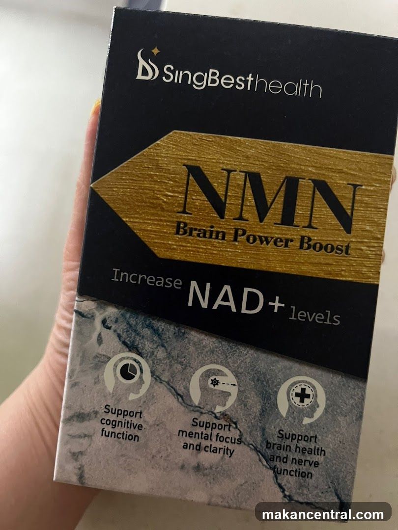 SingBest Health NMN Brain Power Boost Product Box