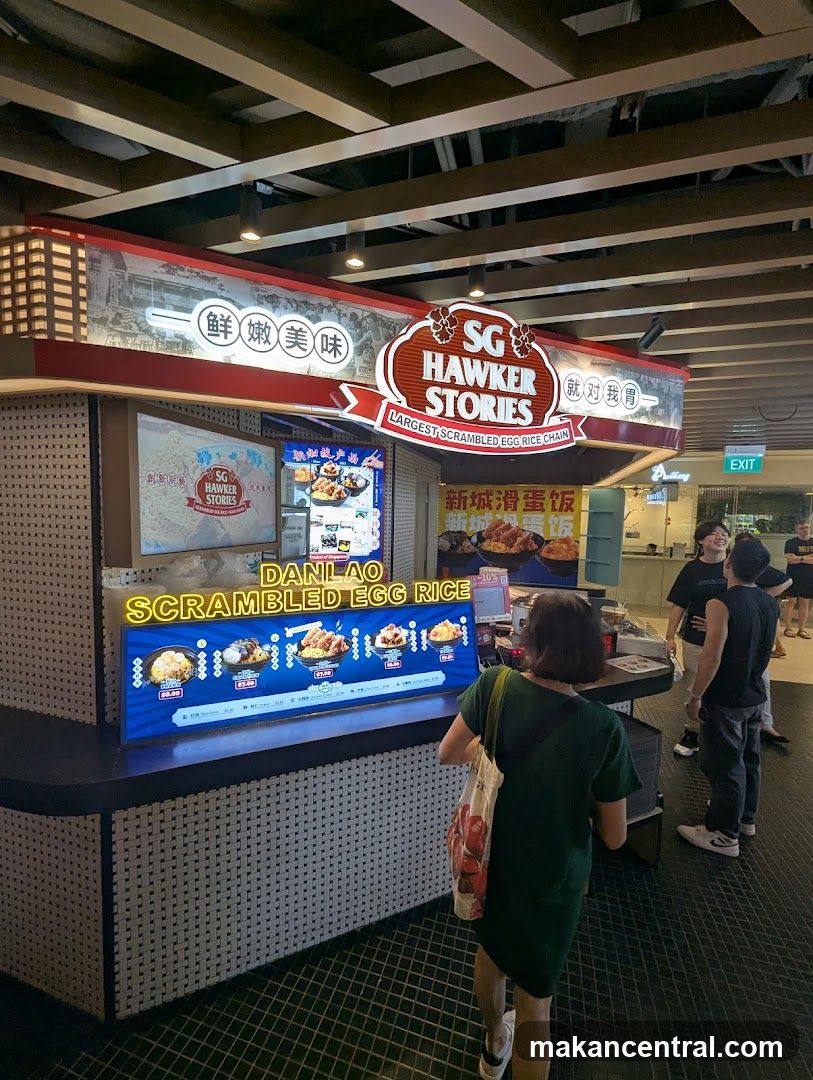 SG Hawker Stories Scrambled Egg Rice Stall