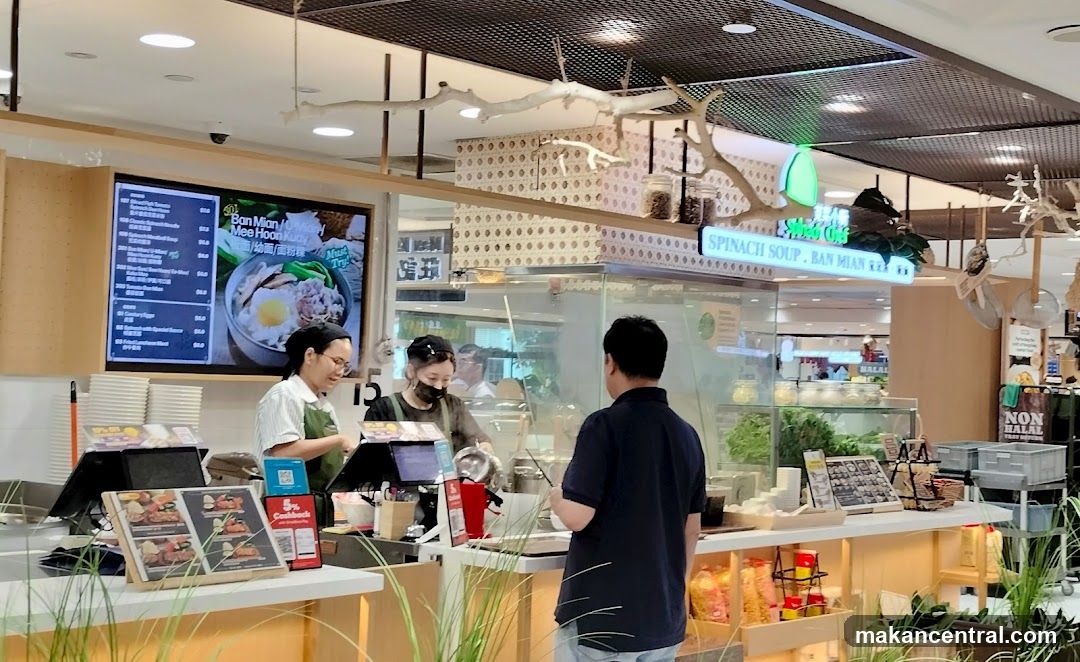 Food stall interior