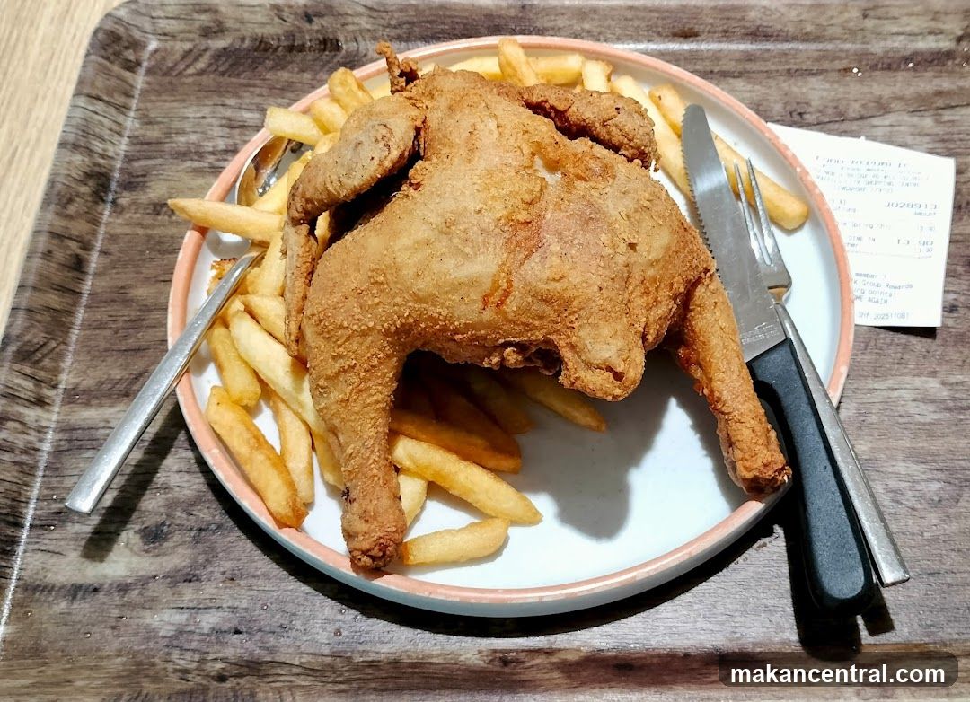 Fried Chicken and Fries Plate