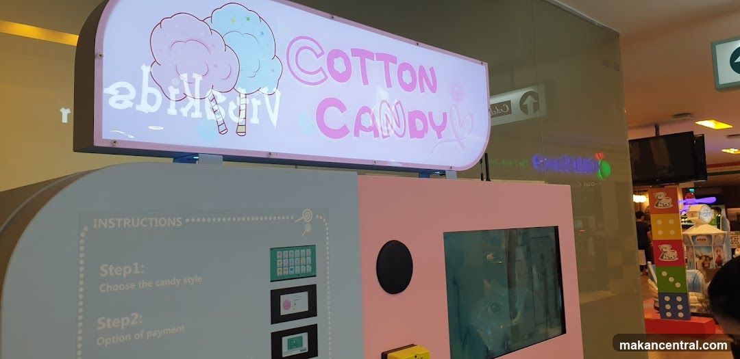 Cotton Candy Vending Machine