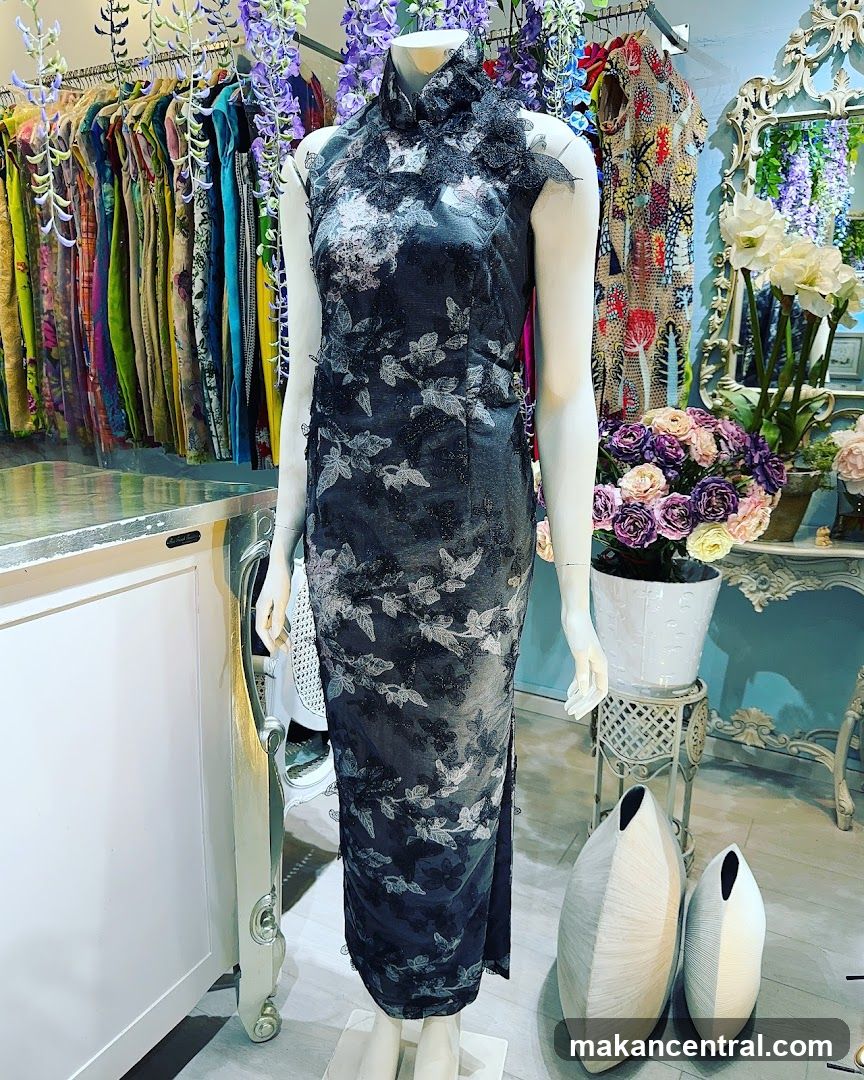 Interior of fashion boutique