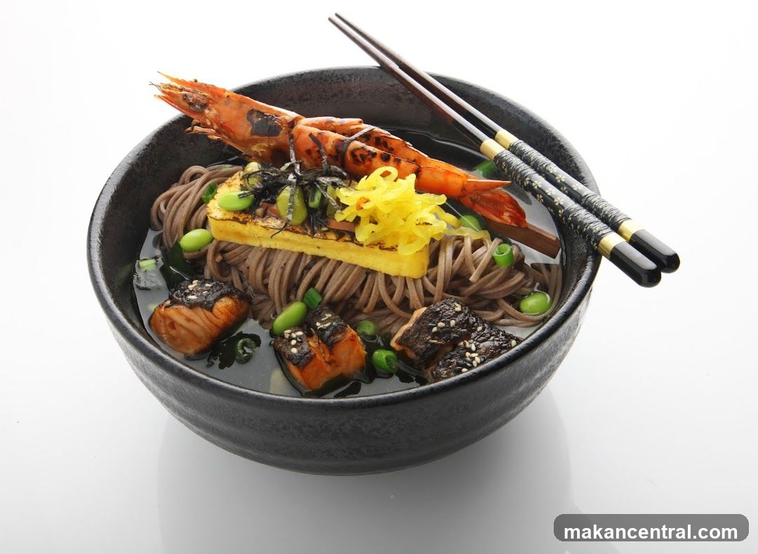 Noodle Bowl with Seafood