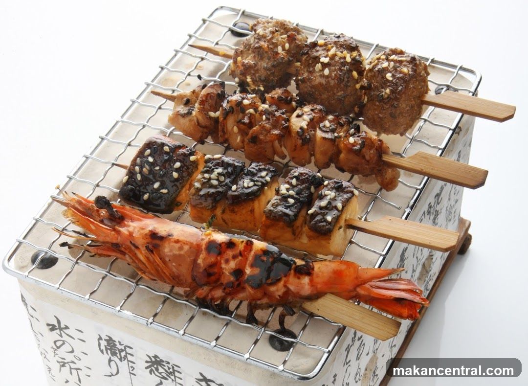Grilled Seafood Skewers
