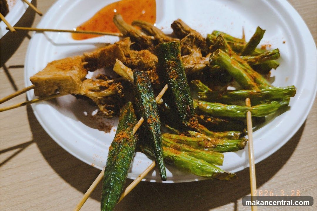 Grilled Vegetables and Skewers