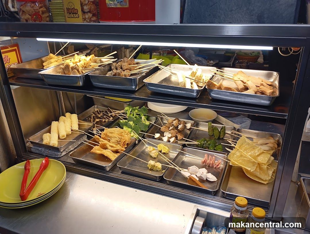 Food stall display