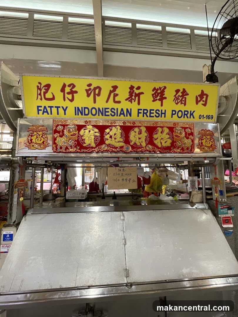 Fatty Indonesian Fresh Pork