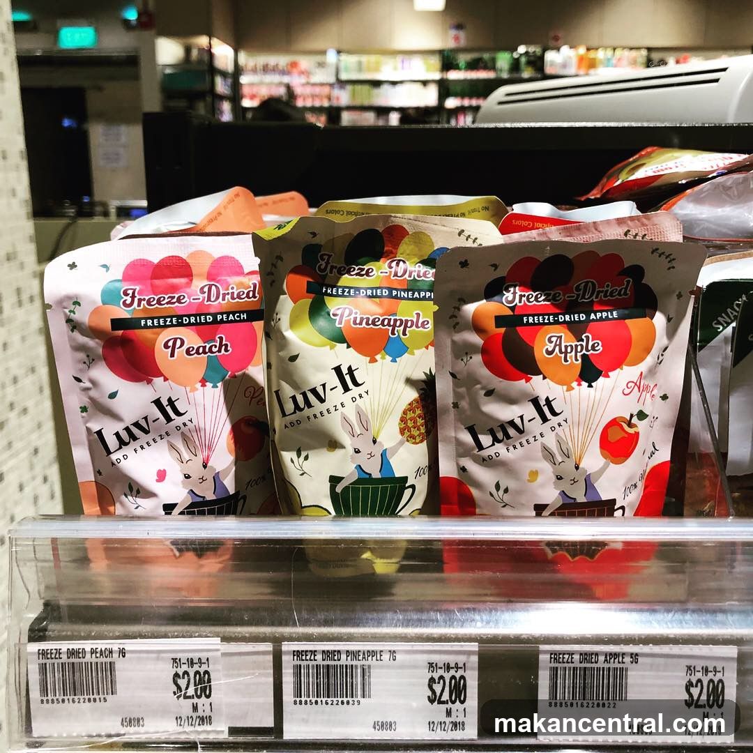 Luv-It Freeze-Dried Fruit ラビット・フリーズドライ・フルーツ